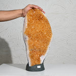 Load image into Gallery viewer, Extra Large Citrine 8.86kg – Statement Healing Crystal for Luxury Decor