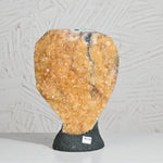 Load image into Gallery viewer, Citrine Geode 5.95kg – Raw Crystal Cluster for Wealth & Interior Decor