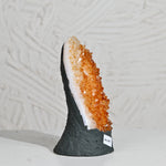 Load image into Gallery viewer, Citrine Geode Cluster 1.2kg – Natural Crystal for Wealth & Home Energy