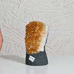 Load image into Gallery viewer, Citrine Geode 1.15kg – Natural Healing Crystal for Success & Positivity