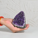 Load image into Gallery viewer, Natural Amethyst Geode 678g - Raw Crystal for Healing