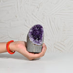 Load image into Gallery viewer, Natural Amethyst Geode 869g - Raw Crystal for Healing