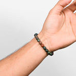 Load image into Gallery viewer, Natural Bloodstone Bracelet 8mm Beads Stretchable | Healing Crystal Jewelry