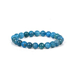Load image into Gallery viewer, Natural Apatite Bracelet 8mm Beads Stretchable | Healing Crystal Jewelry