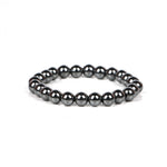 Load image into Gallery viewer, Natural Hematite Bracelet 8mm Beads Stretchable | Healing Crystal Jewelry