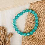 Load image into Gallery viewer, Natural Ice Amazonite Bracelet 8mm Beads Stretchable | Healing Crystal Jewelry