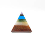 Load image into Gallery viewer, 7 Chakra Pyramid – Vibrating Crystals, Jaipur