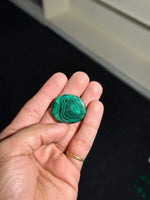 Load image into Gallery viewer, Malachite Gemstone 13.74g – Authentic Energy Healing Stone