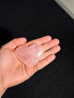 Load image into Gallery viewer, Rose Quartz Heart Crystal 108.84g – Natural Love Energy Healing Crystal