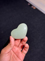 Load image into Gallery viewer, Green Aventurine Heart Crystal 86.54g – Natural Wealth & Luck Gemstone