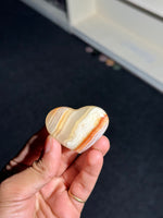 Load image into Gallery viewer, Sardonyx Heart Stone 55.97g – Natural Protection Crystal