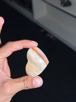 Load image into Gallery viewer, Sardonyx Heart Stone 55.97g – Natural Protection Crystal