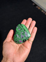 Load image into Gallery viewer, Ruby Zoisite Heart Crystal 170.38g – Natural Healing & Growth Gemstone