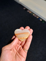 Load image into Gallery viewer, Sardonyx Heart Crystal 63.31g – Natural Strength Healing Stone