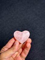 Load image into Gallery viewer, Rose Quartz Heart Crystal 37.00g – Natural Love Energy Healing Stone