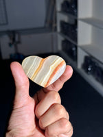 Load image into Gallery viewer, Sardonyx Heart Crystal 50.15g – Natural Protection Healing Gemstone