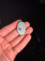 Load image into Gallery viewer, Ruby Fuchsite energyy Crystal – 10.42g Natural Stone