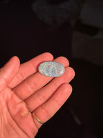 Load image into Gallery viewer, Ruby Fuchsite Palm/Tumbled Stone – 6.19g Heart Chakra Healing Crystal