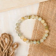 Prehnite bracelet – Vibrating Crystals, Jaipur