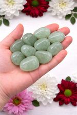 Load image into Gallery viewer, Green Aventurine Tumble Stone | Luck, Abundance &amp; Prosperity Healing Crystal