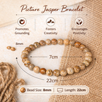 Load image into Gallery viewer, Picture Jasper Bracelet