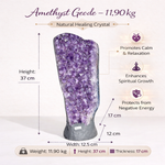 Load image into Gallery viewer, Natural Amethyst Geode 11.90kg - Raw Crystal for Healing