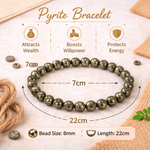 Load image into Gallery viewer, Pyrite Bracelet