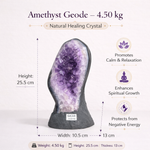 Load image into Gallery viewer, Natural Amethyst Geode 4.50kg - Raw Crystal for Healing