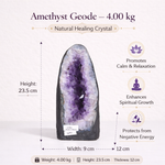 Load image into Gallery viewer, Natural Amethyst Geode 4.00kg - Raw Crystal for Healing