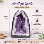 Load image into Gallery viewer, Natural Amethyst Geode 13.20kg - Raw Crystal for Healing