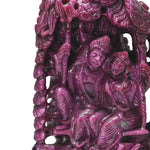 Load image into Gallery viewer, Ruby Radha Krishna Idol 1554g – Spiritual Couple Statue for Love &amp; Harmony