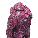Load image into Gallery viewer, Ruby Radha Krishna Idol 1554g – Spiritual Couple Statue for Love &amp; Harmony
