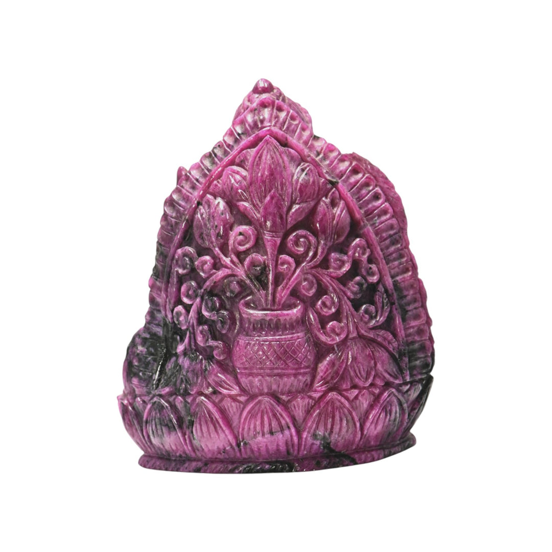 Ruby Ganesha Idol 514g – Premium Ganpati Murti for Prosperity & Strength