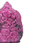 Load image into Gallery viewer, Ruby Ganesha Idol 514g – Premium Ganpati Murti for Prosperity &amp; Strength