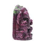Load image into Gallery viewer, Ruby Zoisite Ganesha Idol 224g – Unique Ganpati Statue for Growth &amp; Balance