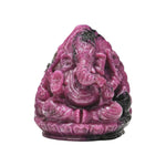Load image into Gallery viewer, Ruby Ganesha Idol 343.5cts – Spiritual Statue for Prosperity &amp; Strength