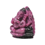 Load image into Gallery viewer, Ruby Ganesha Idol 343.5cts – Spiritual Statue for Prosperity &amp; Strength