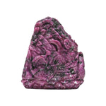 Load image into Gallery viewer, Ruby Ganesha Idol 210g – Hand Carved Red Stone Ganpati for Power &amp; Wealth