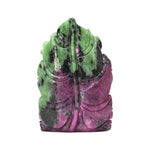 Load image into Gallery viewer, Ruby Zoisite Ganesha Idol 389cts – Natural Stone Ganpati for Growth &amp; Energy