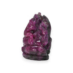 Load image into Gallery viewer, Ruby Ganesha Idol 315cts – Red Stone Ganpati Murti for Power &amp; Prosperity