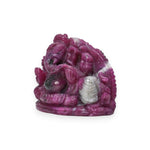 Load image into Gallery viewer, Ruby Ganesha Idol 387.5cts – Decorative Ganpati Murti for Home &amp; Vastu