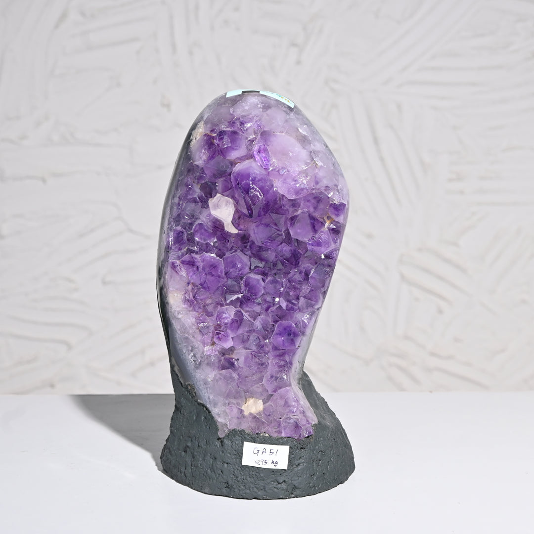 Natural Amethyst Geode 2.95kg - Raw Crystal for Healing