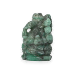 Load image into Gallery viewer, Emerald Ganesha Idol 394cts – Spiritual Ganpati Statue for Positive Energy