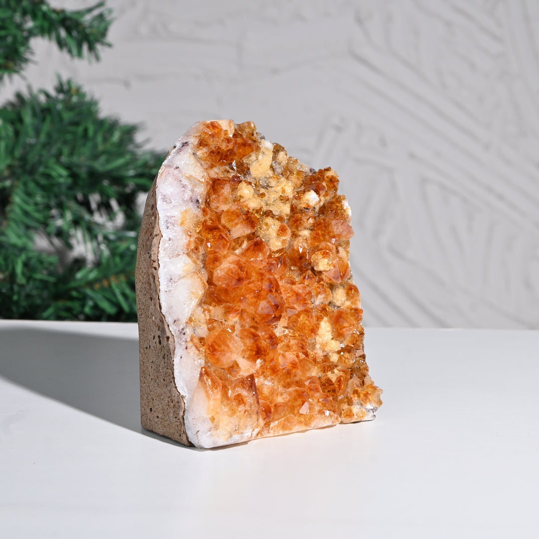 Natural Citrine Cluster 1181g – Healing Crystal for Prosperity & Positivity