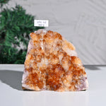 Load image into Gallery viewer, Natural Citrine Geode 986g – Raw Healing Crystal for Wealth &amp; Positive Energy