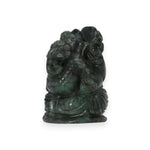 Load image into Gallery viewer, Emerald Ganesha Idol 311cts – Hand Carved Ganpati Murti for Abundance