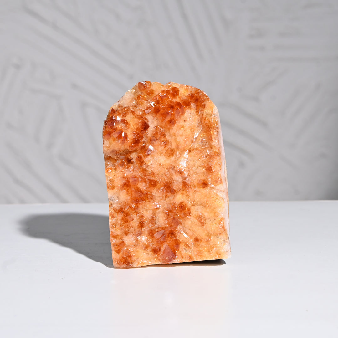 Citrine Geode 767g – Natural Crystal for Wealth & Spiritual Growth