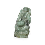 Load image into Gallery viewer, Emerald Ganesha Idol 120cts – Spiritual Ganpati Statue for Prosperity &amp; Harmony