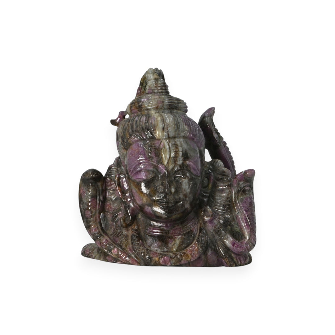 Kammererite Shiv Ji Idol 6850cts – Rare Spiritual Statue for Protection & Balance