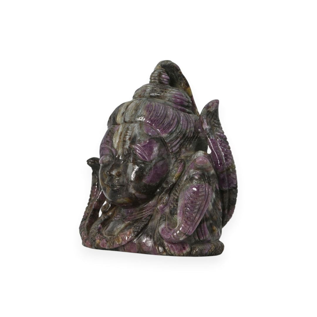 Kammererite Shiv Ji Idol 6850cts – Rare Spiritual Statue for Protection & Balance
